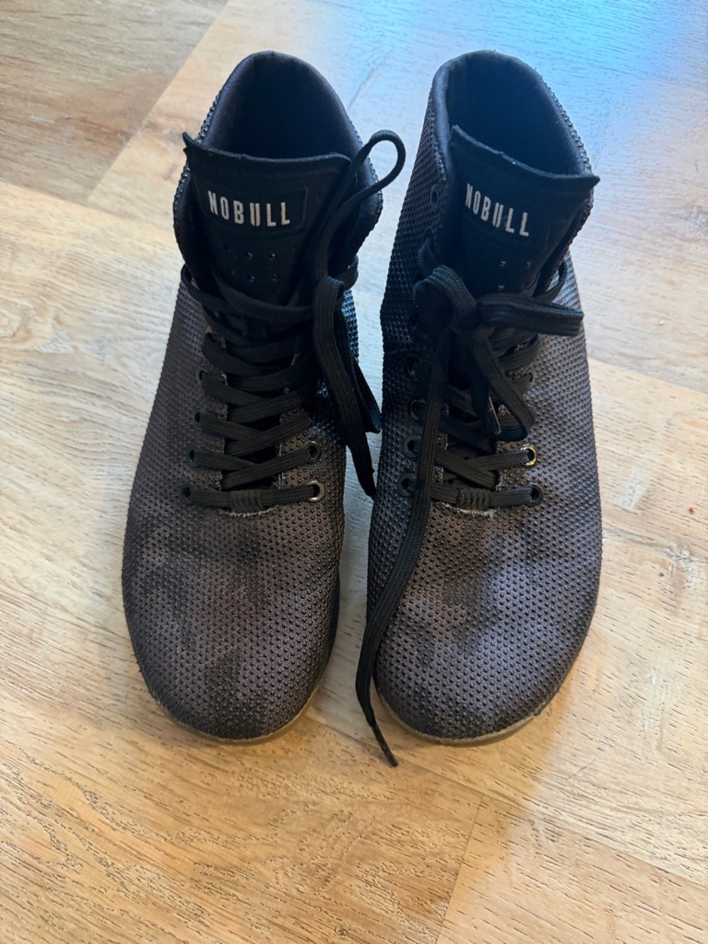 NOBULL Black womens 
 High-Top Athletic Training Shoes